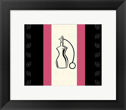 Framed Parfum avec Rouge Print