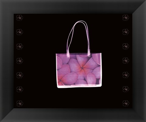 Framed Flowered Purse Print