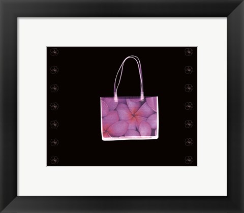 Framed Flowered Purse Print