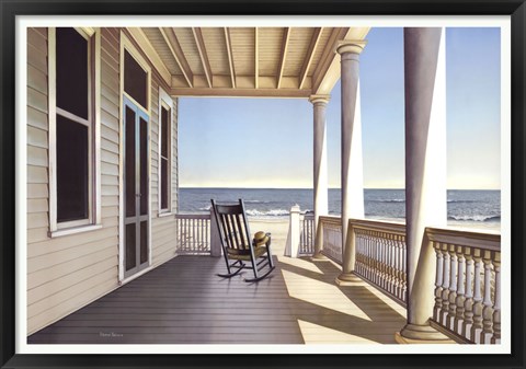 Framed Carolina Porch Print