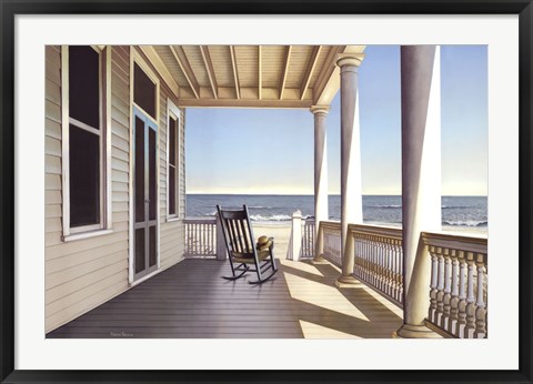 Framed Carolina Porch Print