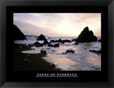 Framed Tides of Eternity Print