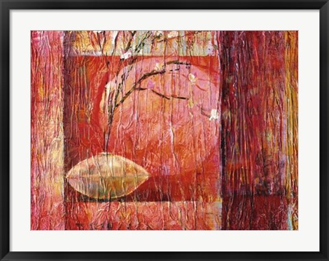 Framed Composition with Blossom II Print