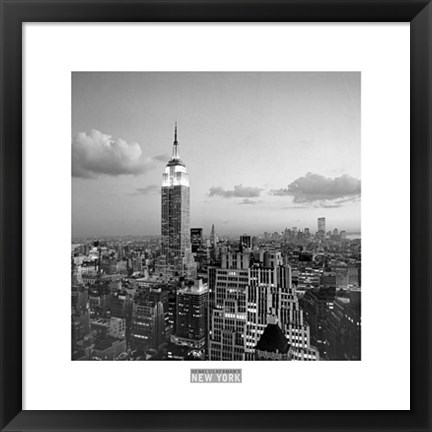 Framed Empire State Building Print