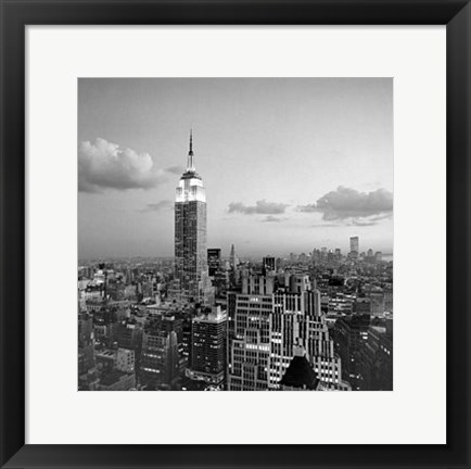 Framed Empire State Building Print