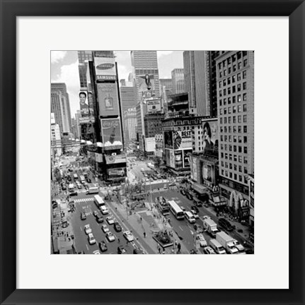 Framed Times Square Afternoon Print