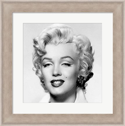 Framed Marilyn Monroe - Niagara Portrait Print