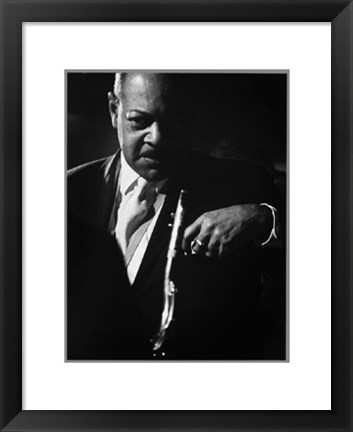 Framed Coleman Hawkins Signed open edition Print