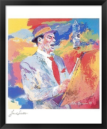 Framed Frank Sinatra Print