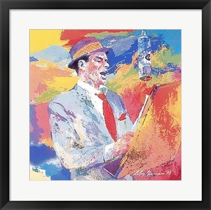 Framed Frank Sinatra Print