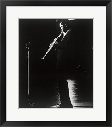 Framed John Coltrane Print