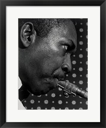 Framed John Coltrane Print