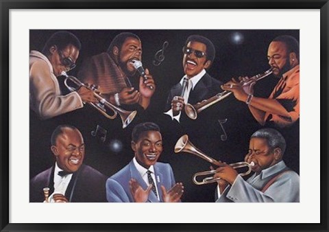 Framed Greatest of All - Rhythm &amp; Jazz Print