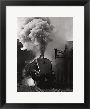 Framed NRM, Woodcock A4 Class Steam Locomotive Print