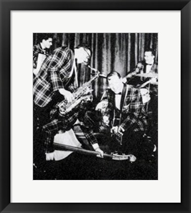 Framed Bill Haley and his comets Print