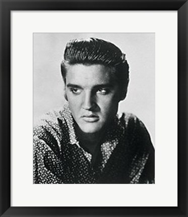 Framed Elvis Print