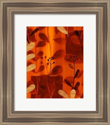 Framed Sun Kissed Silhouette IV Print