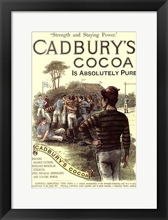 Framed Cadbury&#39;s Cocoa Print