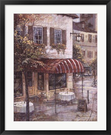 Framed Coffee House Ambience Print