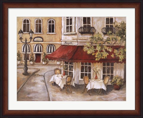 Framed Daytime Cafe II Print