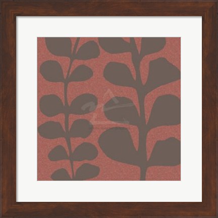 Framed Maidenhair Coco Stem (double) Print