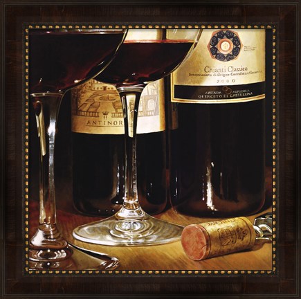 Framed Chianti Classico Print