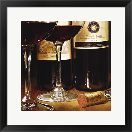 Framed Chianti Classico Print