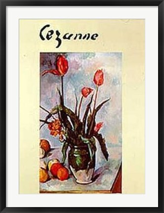 Framed Tulips Print