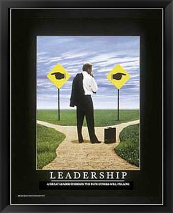 Framed Leadership Print