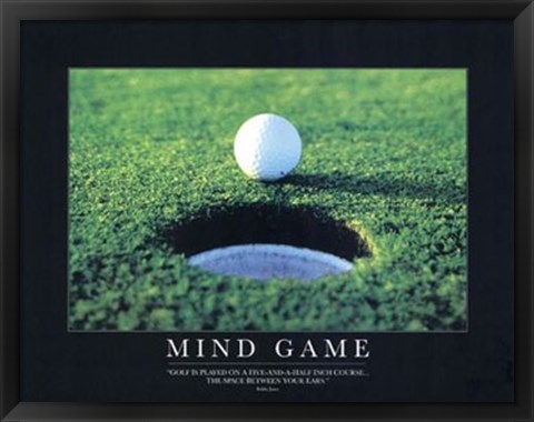 Framed Mind Game Print