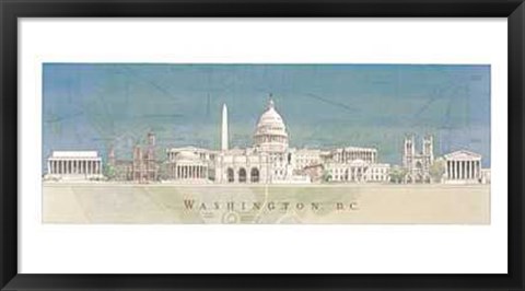 Framed Washington Dc Print