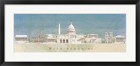 Framed Washington Dc Print