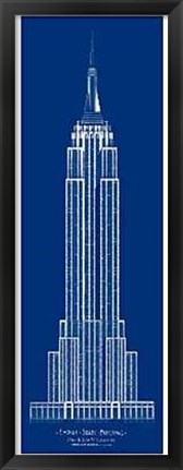 Framed Empire State Building Print