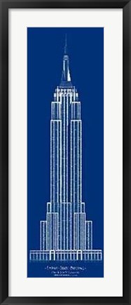 Framed Empire State Building Print