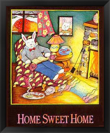 Framed Home Sweet Home Print