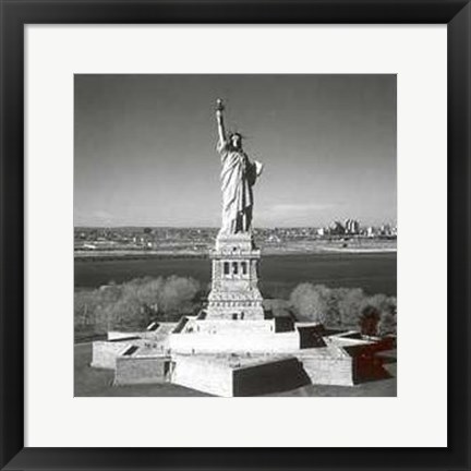 Framed Statue of Liberty Print