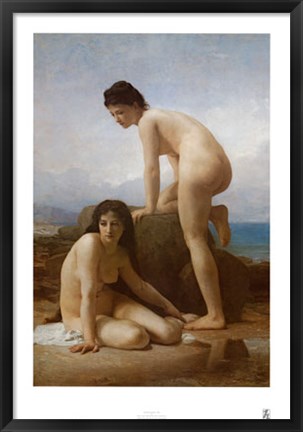 Framed Bathers Print