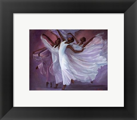 Framed Angel Wings Print