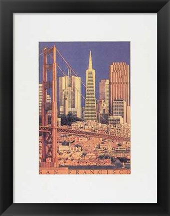 Framed San Francisco Print