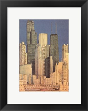 Framed Chicago Print