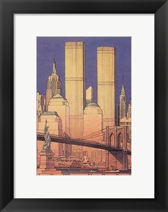 Framed New York Print