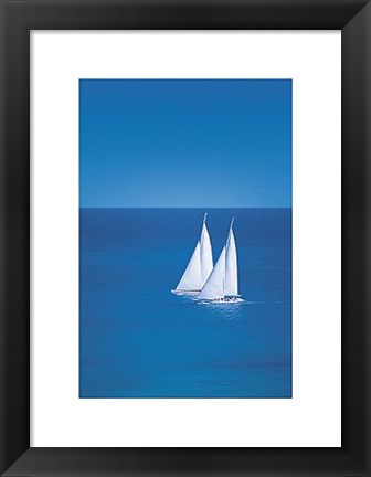 Framed Caribbean Voyage Print