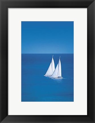 Framed Caribbean Voyage Print