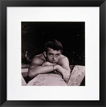 Framed James Dean Giant Print