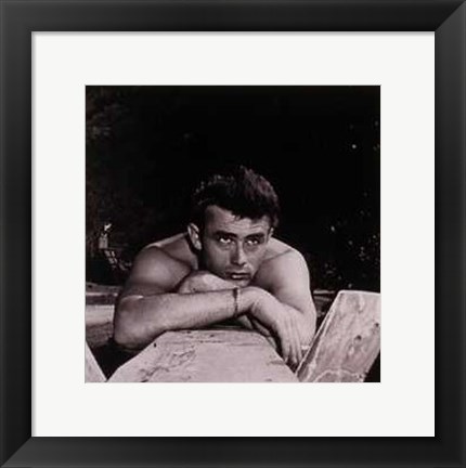 Framed James Dean Giant Print