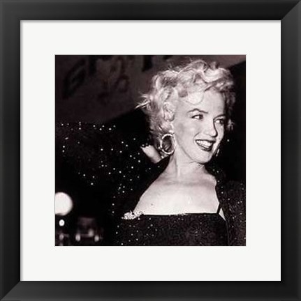 Framed Marilyn Monroe (Carefree) Print