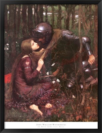 Framed Belle Dame Sans Merci Print