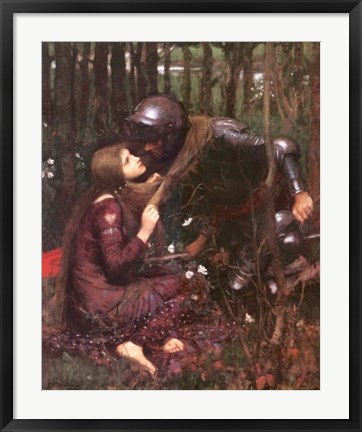 Framed Belle Dame Sans Merci Print