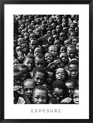 Framed Children in Nigeria Print