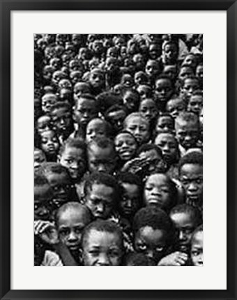 Framed Children in Nigeria Print